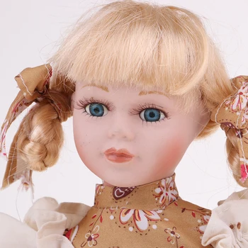 30 см Викториански Порцеланови Момиче Кукла Фигурки Аксесоари за Деца Подаръци за Рожден Ден