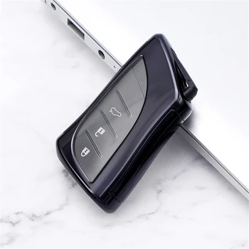 Калъф За Ключове от TPU със защитата на 360 ° За Lexus IS250 RX350 RX330 GS300 IS200 IX470 GX470, Противоизносный Прозрачен Калъф за Ключове