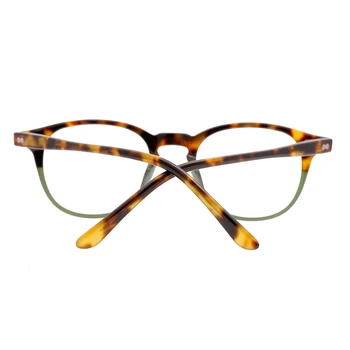 Мода самоличността на кръгли очила рамки бонбони цвят ацетатные очила прозрачен