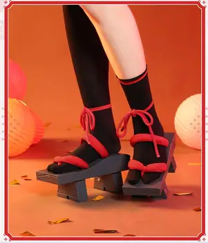 ПРЕДВАРИТЕЛНА ПРОДАЖБА на Игри Genshin Impact Yoimiya Cosplay Обувки Yoimiya Обувки Genshin Impact Хелоуин Cosplay Обувки